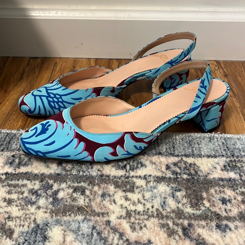 JCrew Women’s Fabric Size 7 Low Heel